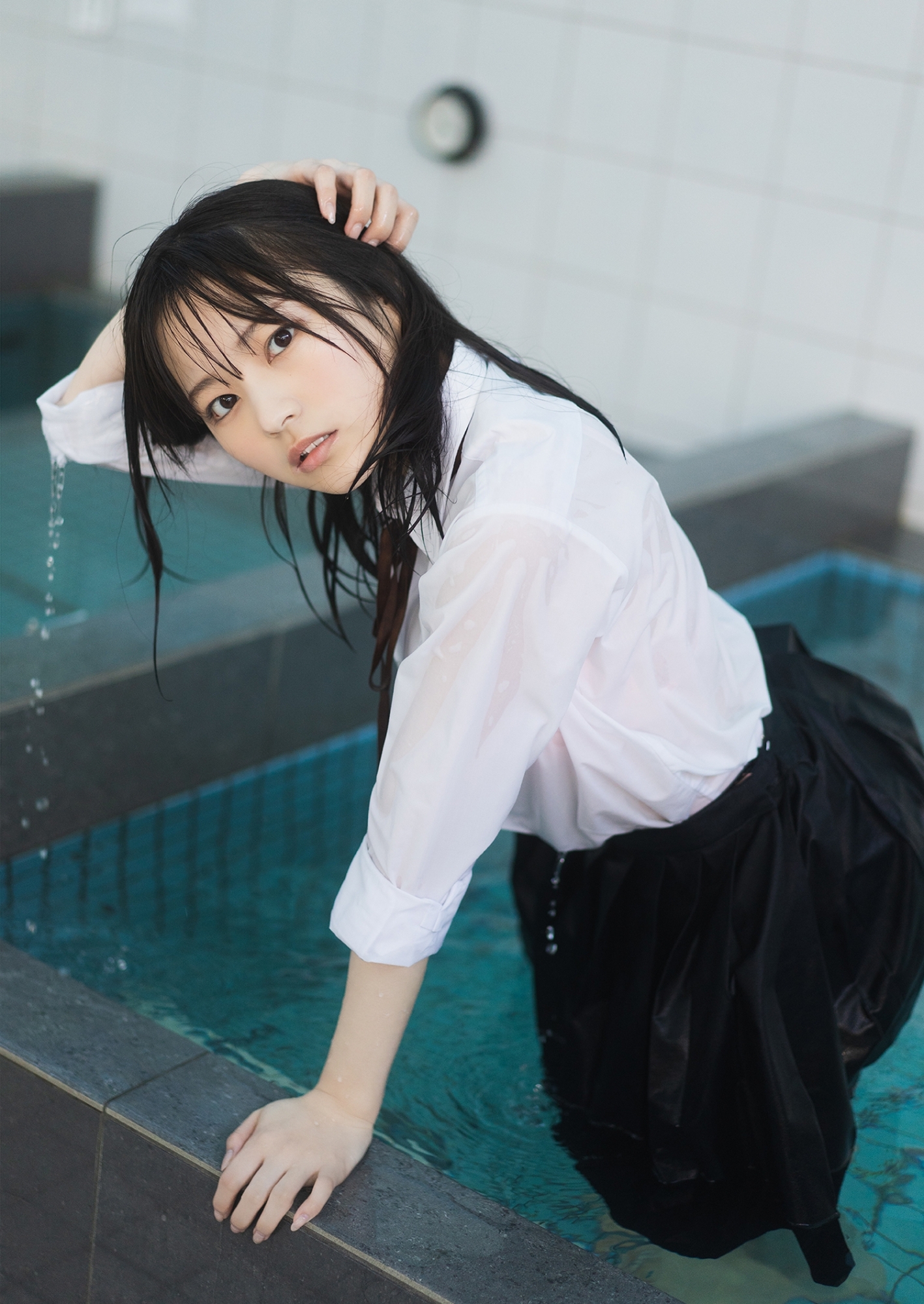 宇咲（ババババンビ）寫真集「銭湯のひとり娘は、トリマー修行中。」 (48P)-第1章-图片40