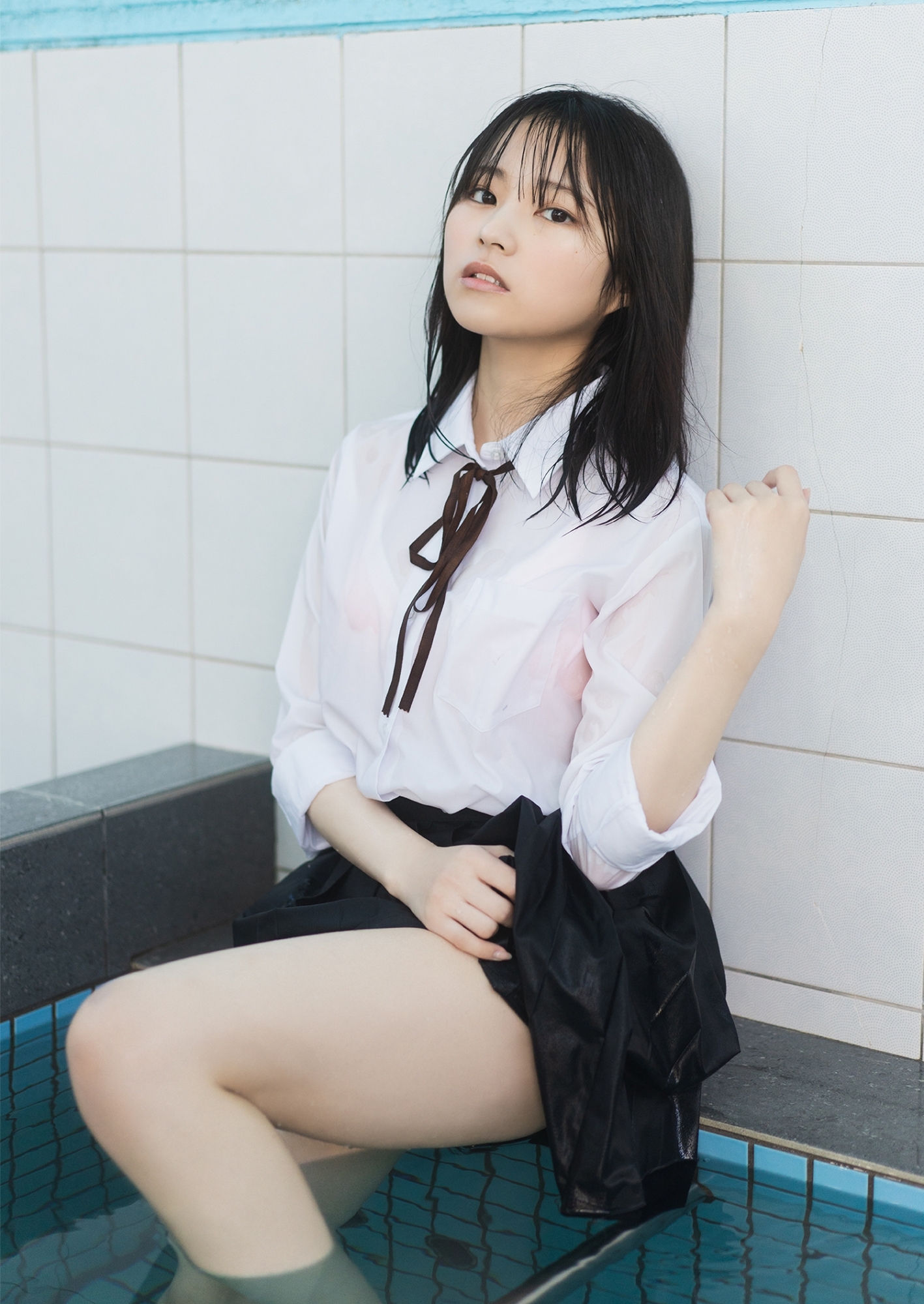 宇咲（ババババンビ）寫真集「銭湯のひとり娘は、トリマー修行中。」 (48P)-第1章-图片48