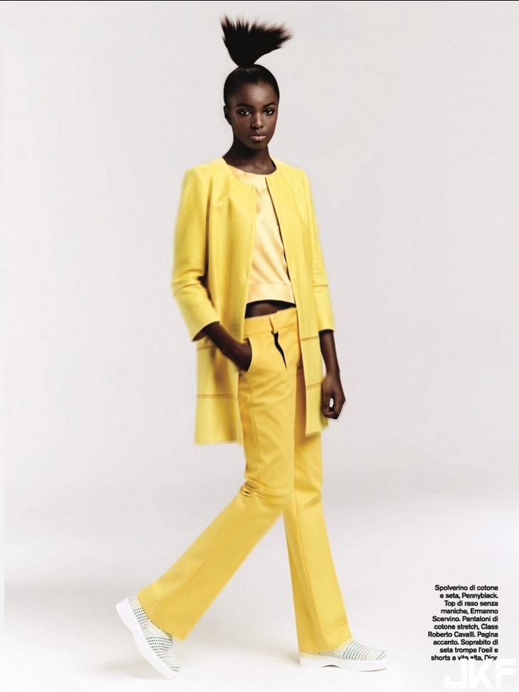 LEOMIEANDERSON Shining Black! from the deep skin self-confident beauty of Congo-第1章-图片2