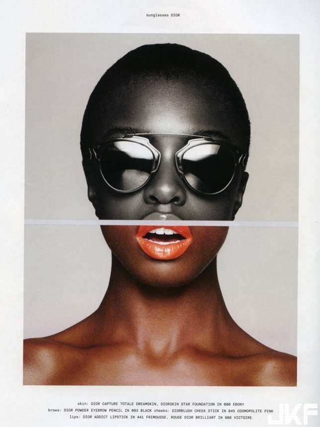 LEOMIEANDERSON Shining Black! from the deep skin self-confident beauty of Congo-第1章-图片10