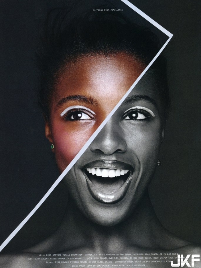 LEOMIEANDERSON Shining Black! from the deep skin self-confident beauty of Congo-第1章-图片11