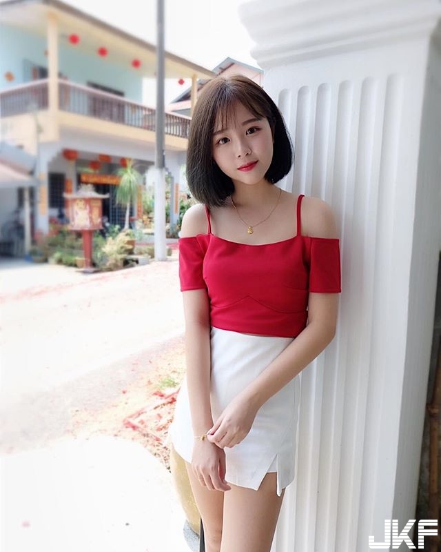 正妹 Janice 俏麗短髮清新正妹 你在看過來我就要抱緊處理了 !!-第1章-图片24