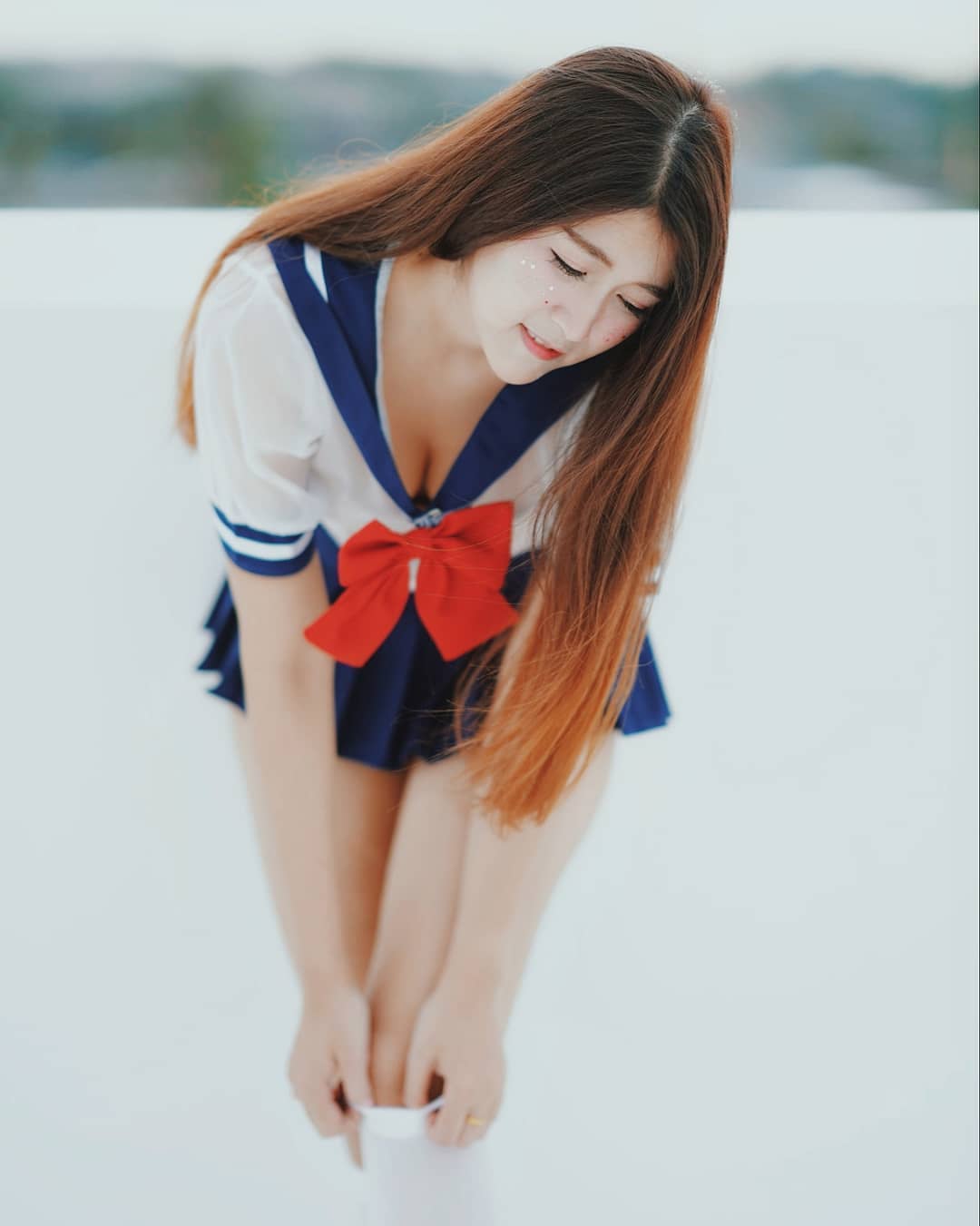 超萌長髮妹妹 私心身材讓網友秒圈粉