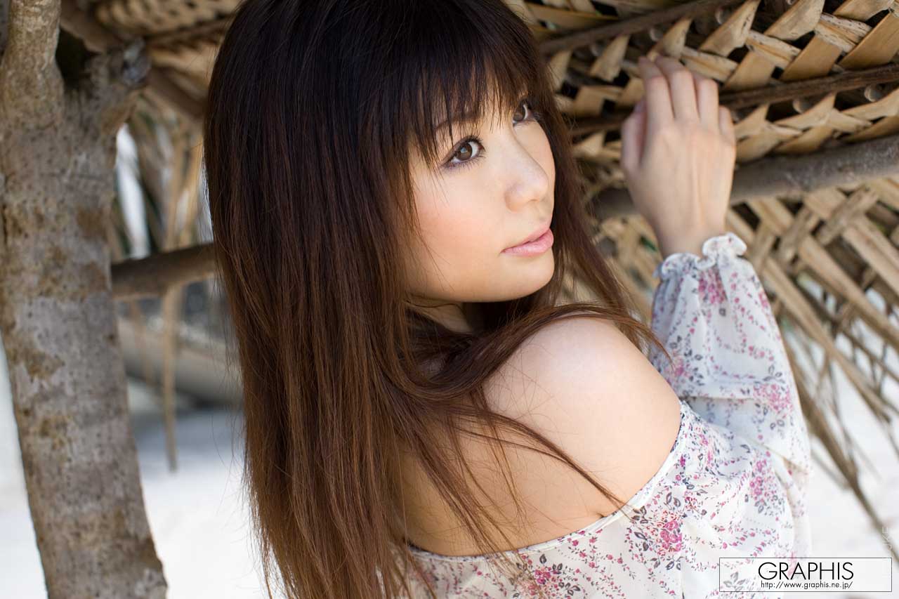 在沙灘大露身材 美白圓乳讓網友戀愛 平井绫-第1章-图片5