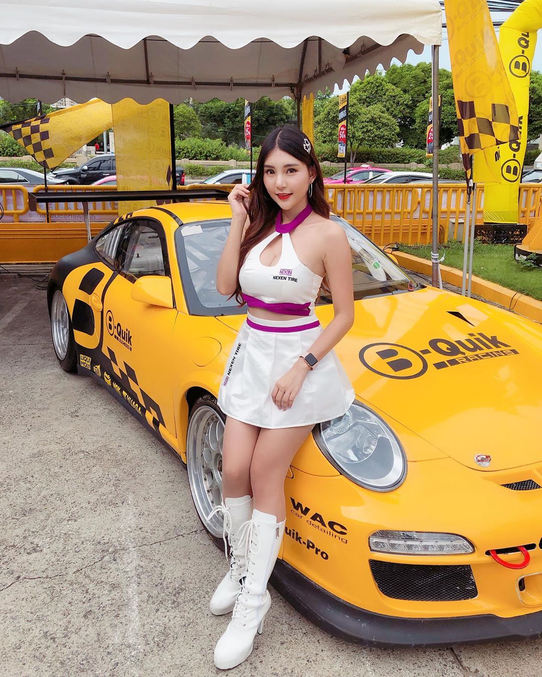 泰國賽車女郎 大方外曬身材養眼福利滿滿-第1章-图片18