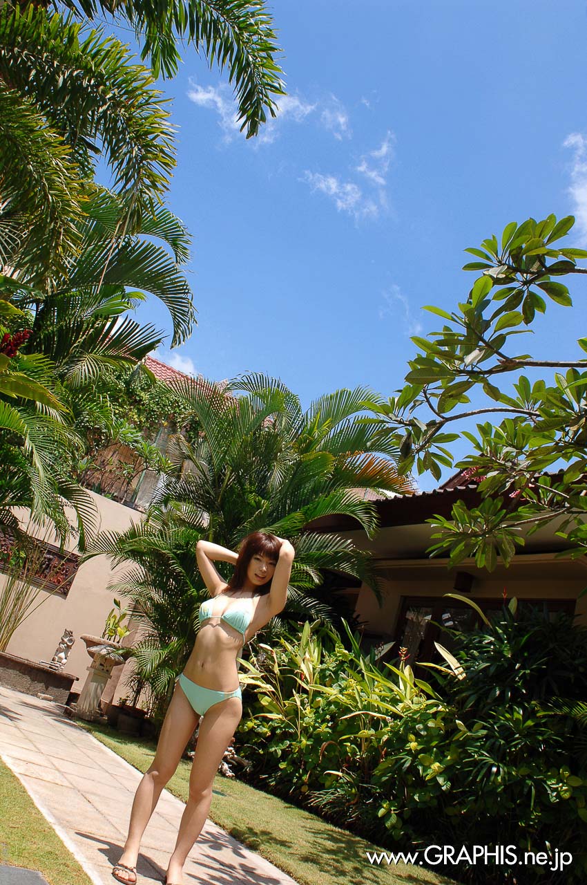 南島寫真女優妃乃ひかり 突出胸型深深吸引住-第1章-图片1