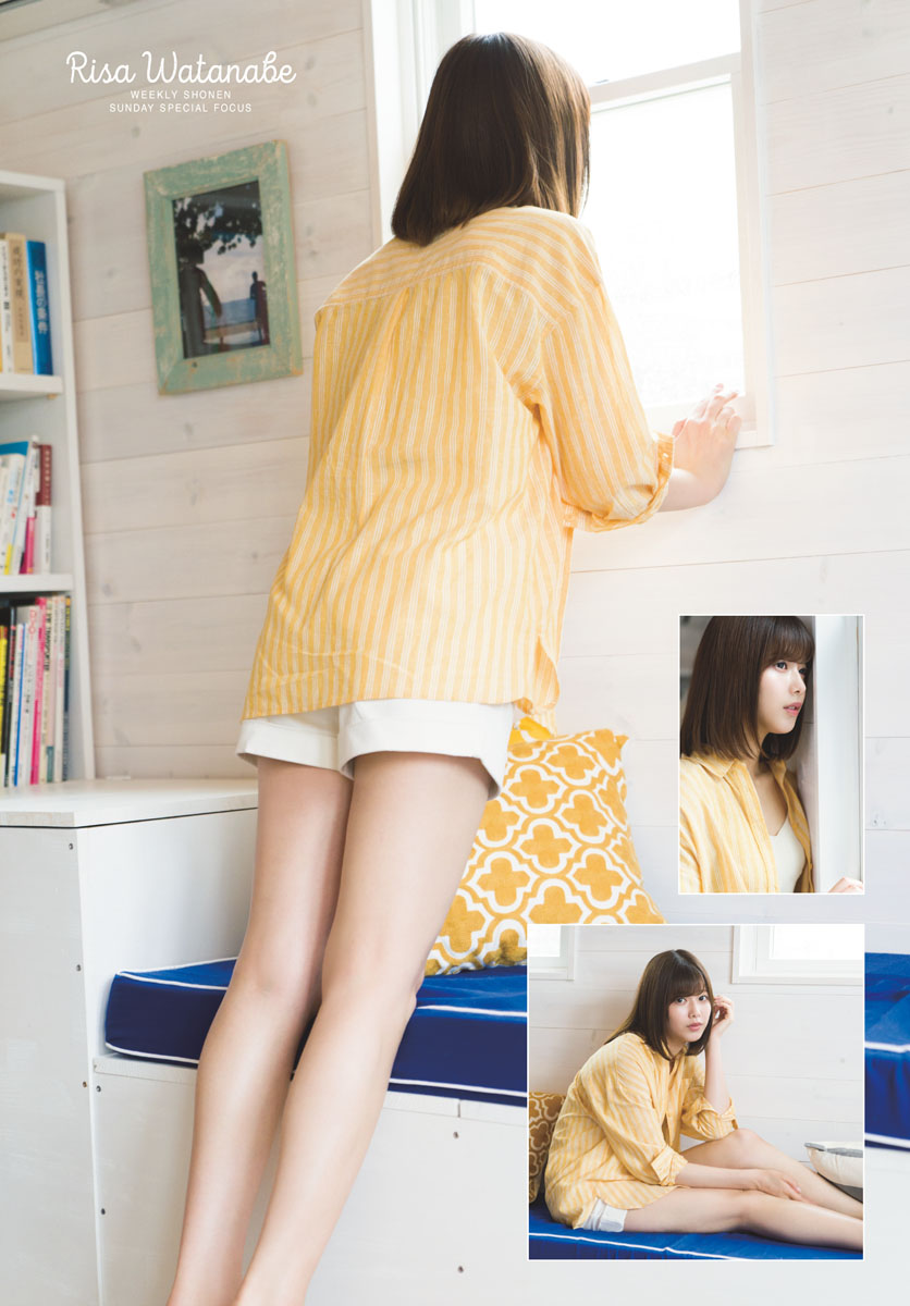 渡邉理佐 少年サンデー2019 No.30-第1章-图片3