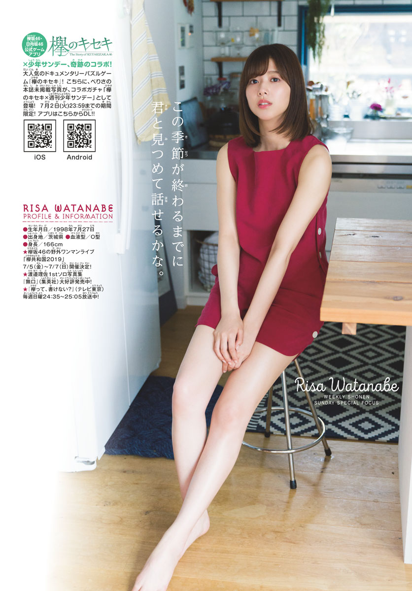 渡邉理佐 少年サンデー2019 No.30-第1章-图片9