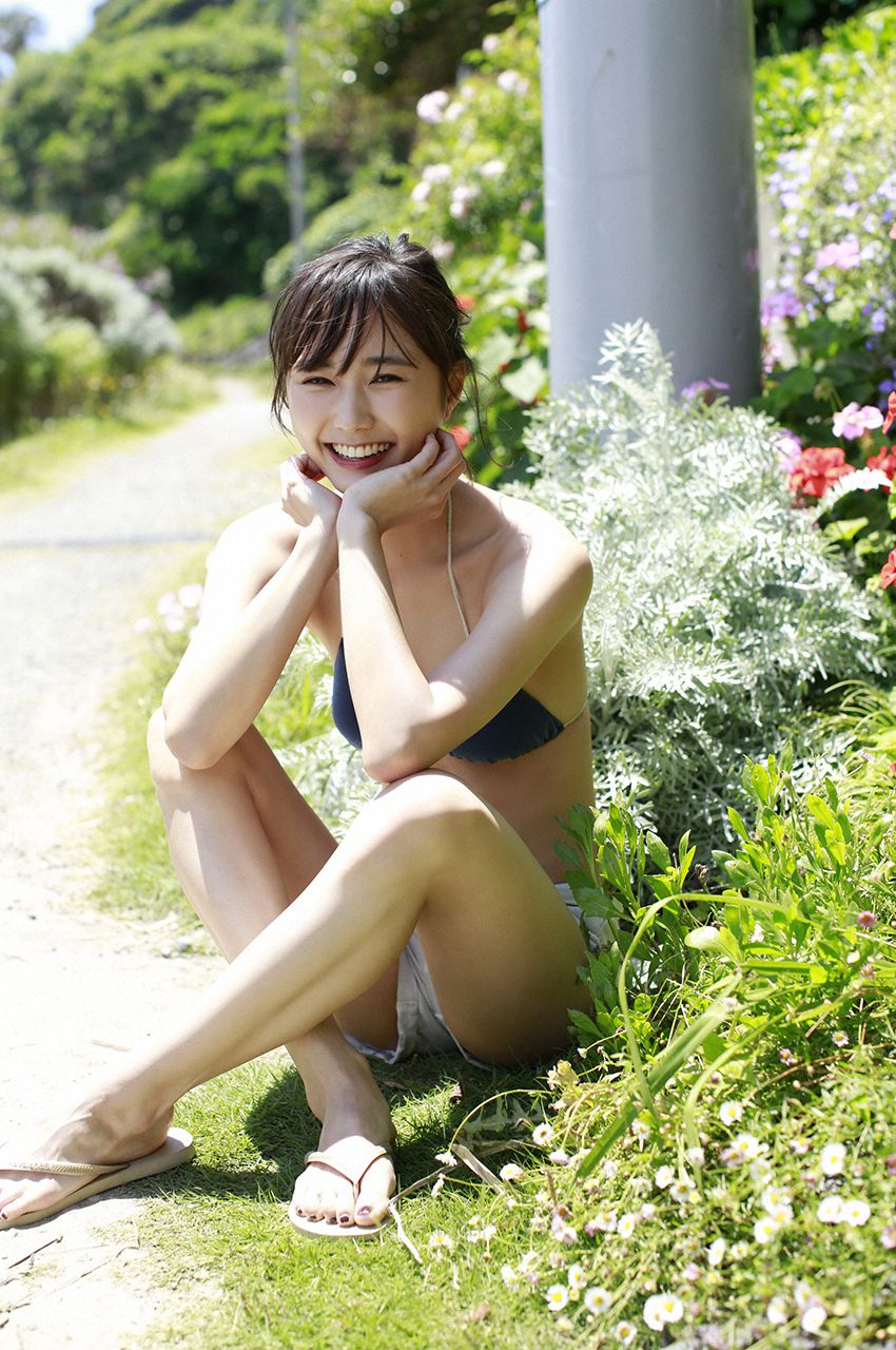 鈴木友菜 纖細美腿女神 陽光笑容超治癒-第1章-图片11