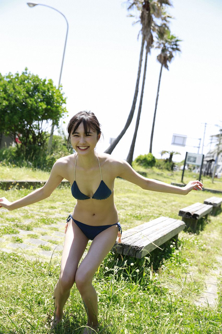 鈴木友菜 纖細美腿女神 陽光笑容超治癒-第1章-图片21