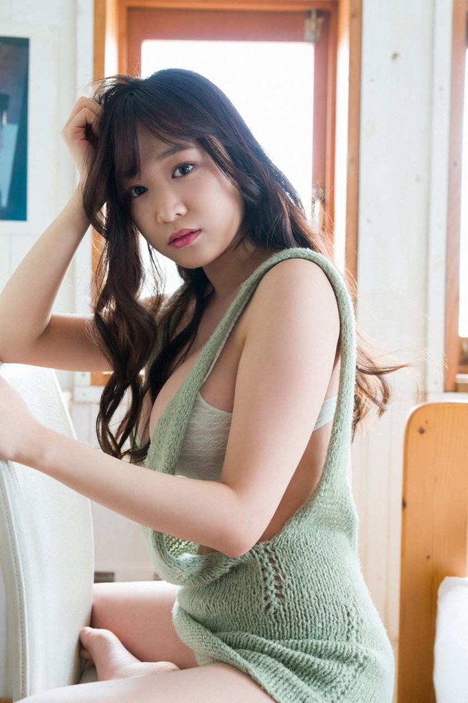 はるかぜ春風 ICup爆乳新星 比基尼完全遮不住胸前-第1章-图片17