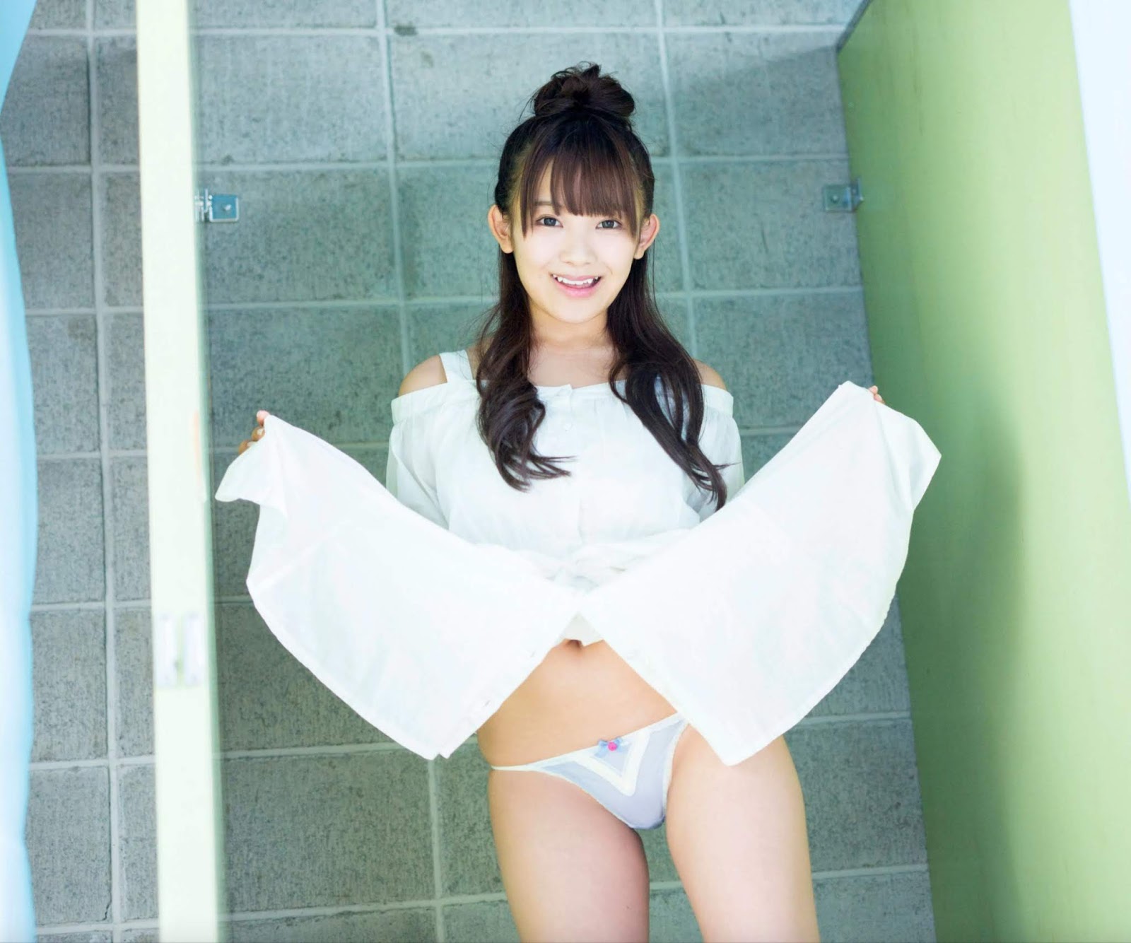 Jun Amaki 天木じゅん, ＜デジタル週プレ寫真集＞ 「モンスターロリ巨乳、爆誕。」-第1章-图片47