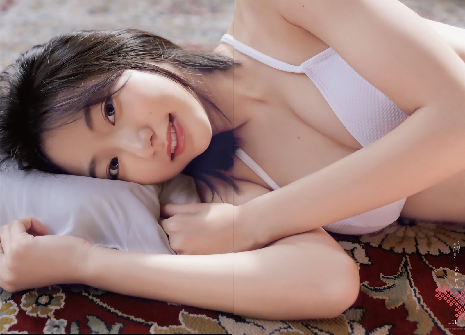 Rena Takeda 武田玲奈, Shonen Magazine 2019 No.01 (週刊少年マガジン 2019年01號)-第1章-图片10