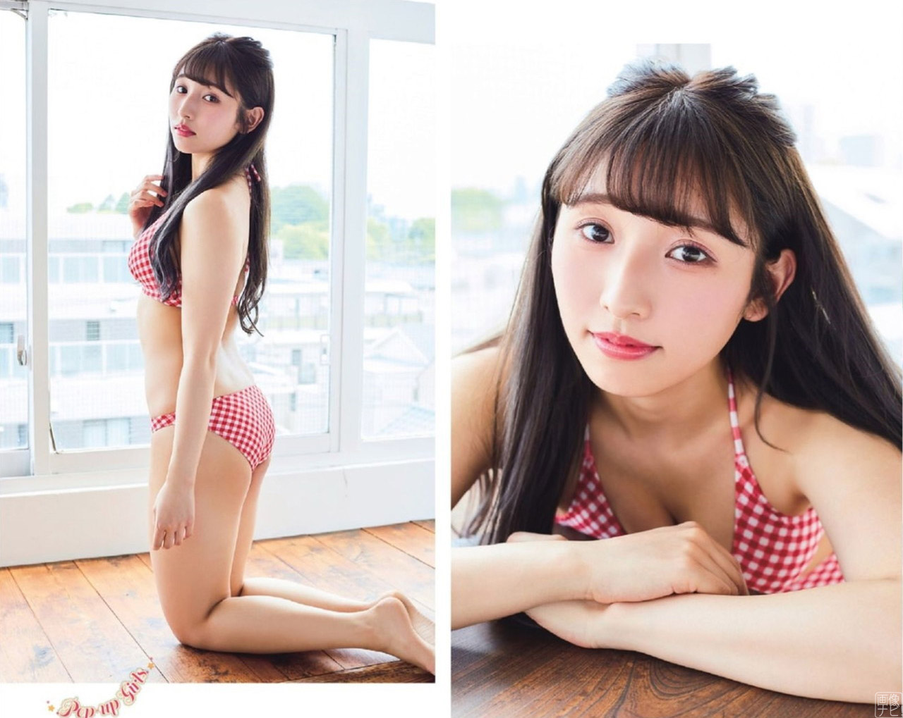 HKT栗原紗英＆山下エミリー 実力派メンバーの水著コラボ-第1章-图片5