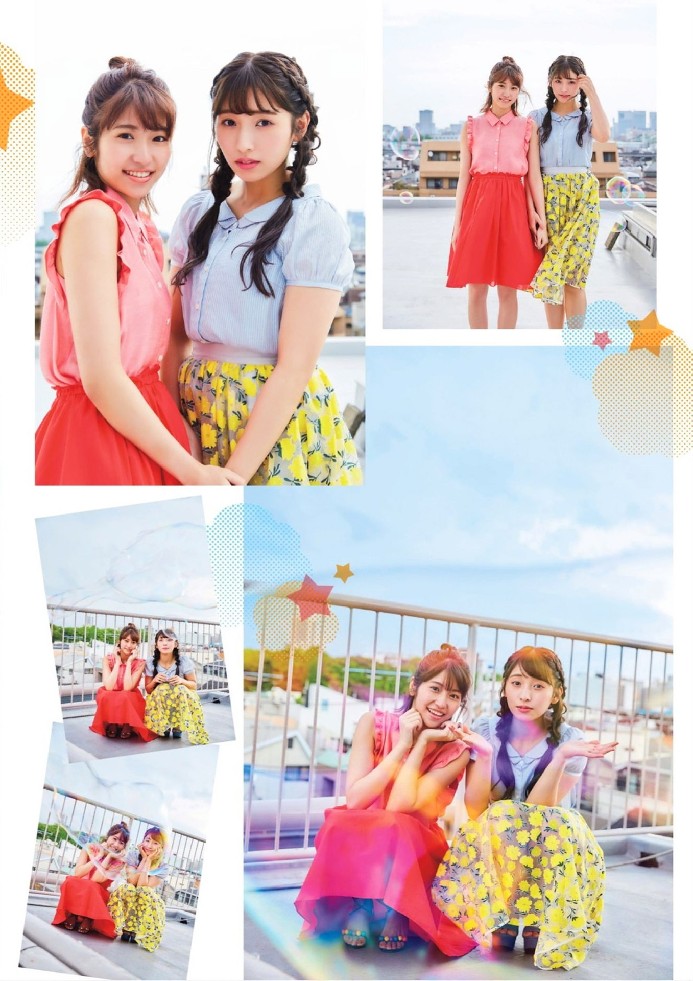 HKT栗原紗英＆山下エミリー 実力派メンバーの水著コラボ-第1章-图片8