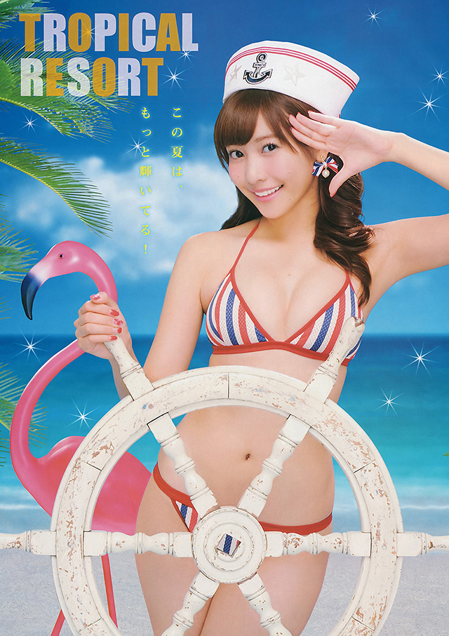 2015年6月9日 【寫真】巨乳版彌海砂佐野雛子大展現F奶及20吋纖腰-第1章-图片4