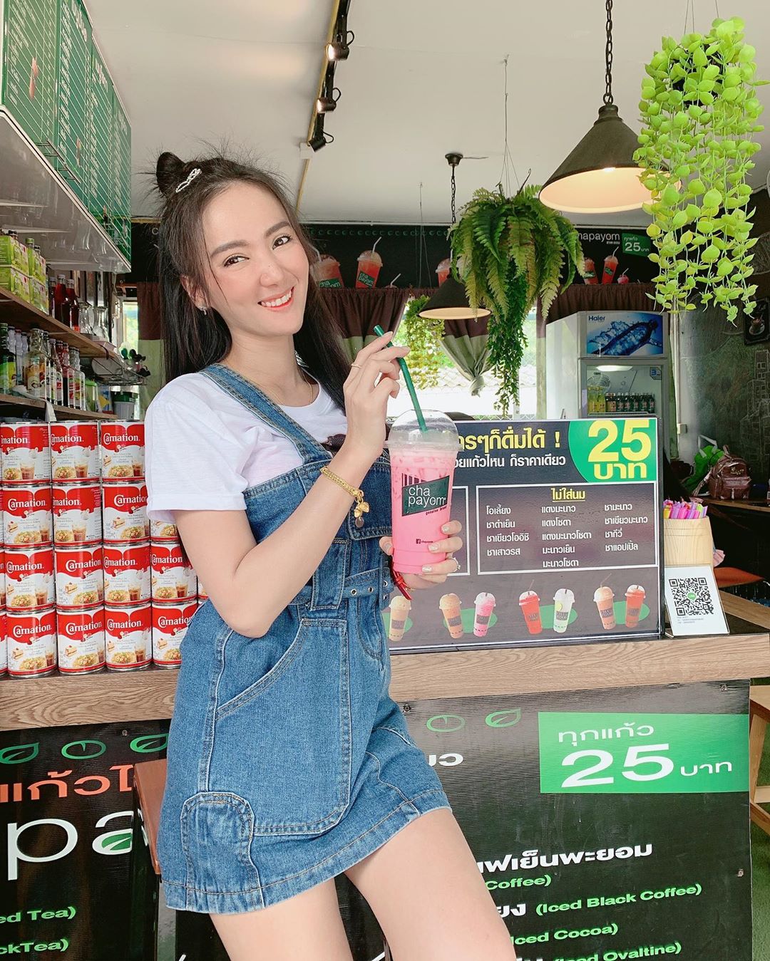 大開深V露胸裝 超深乳溝往前傾不害羞-第1章-图片15