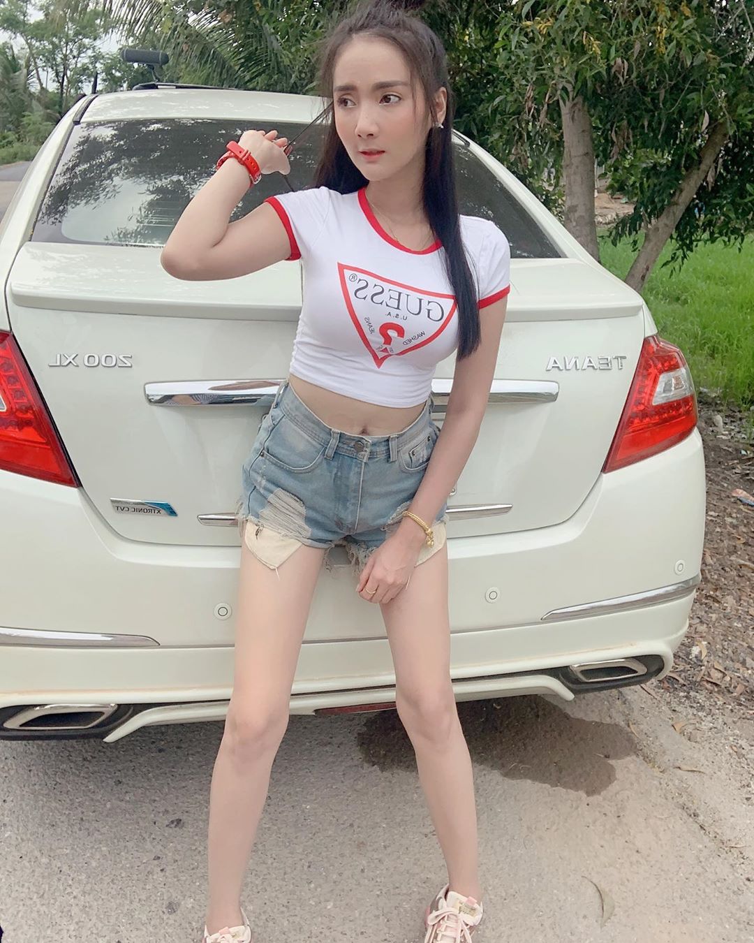 大開深V露胸裝 超深乳溝往前傾不害羞-第1章-图片19