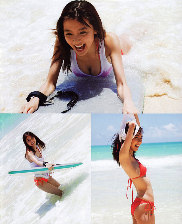 2015年9月4日 【寫真】真野惠里菜最新寫真夏威夷解放美乳灼熱誘惑-第1章-图片9