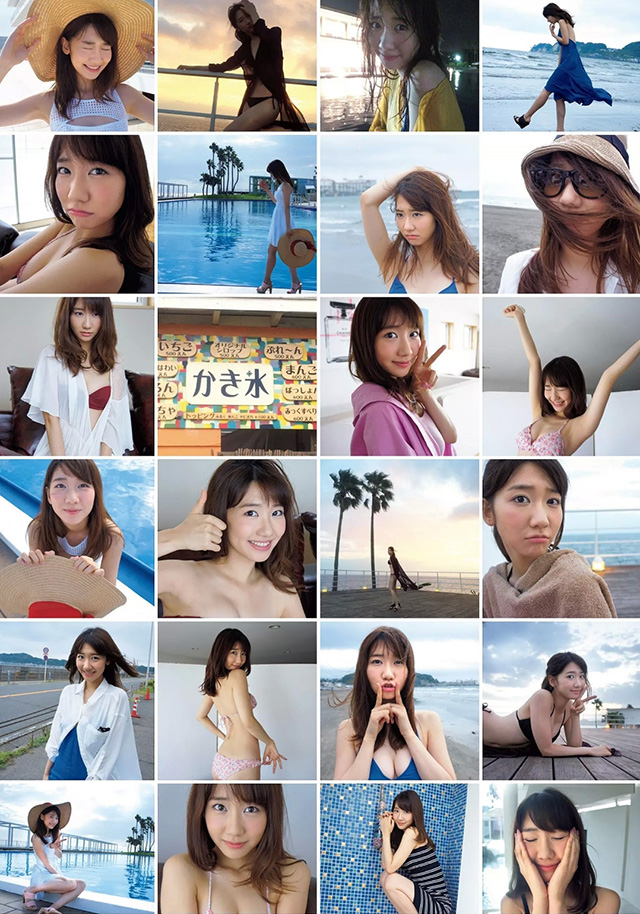2015年9月17日 【寫真】AKB48柏木由紀親密照後復出拍寫真海邊沙發展性感-第1章-图片15