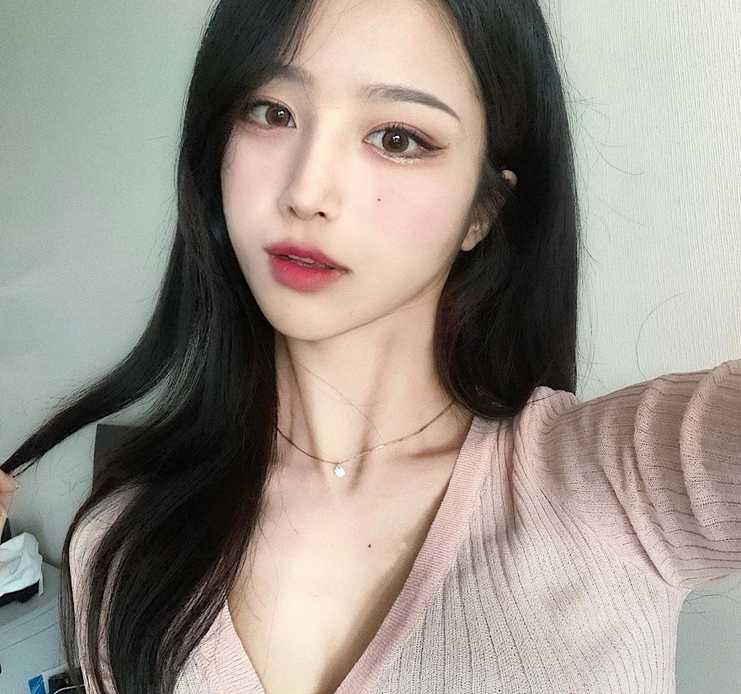 高顏值韓國妹子重磅木瓜奶 視覺超衝擊想搭訕-第1章-图片3