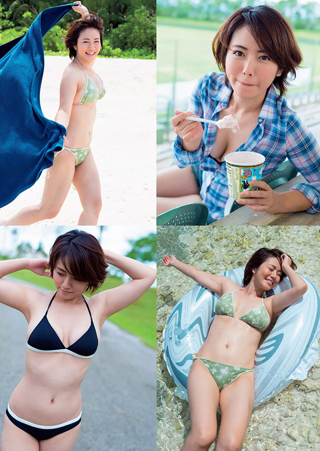 2015年10月13日 【寫真】磯山沙也加展現31歲大尺度輕熟女性感誘惑-第1章-图片8