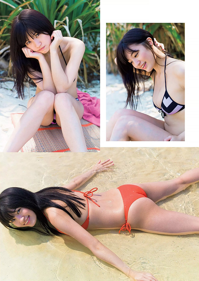 2015年6月12日 【寫真】「橫綱級」G奶寫真女王高崎聖子海邊大解放-第1章-图片2