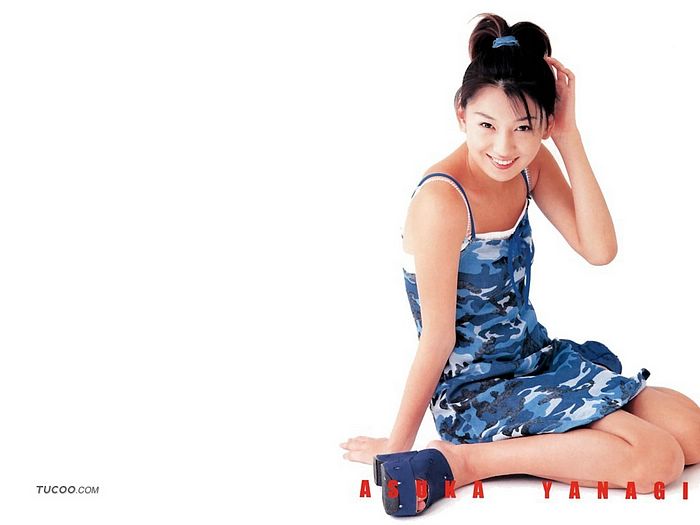 2000年初的小天后Asuka Yanagi 柳明日香寫真桌布-第1章-图片17