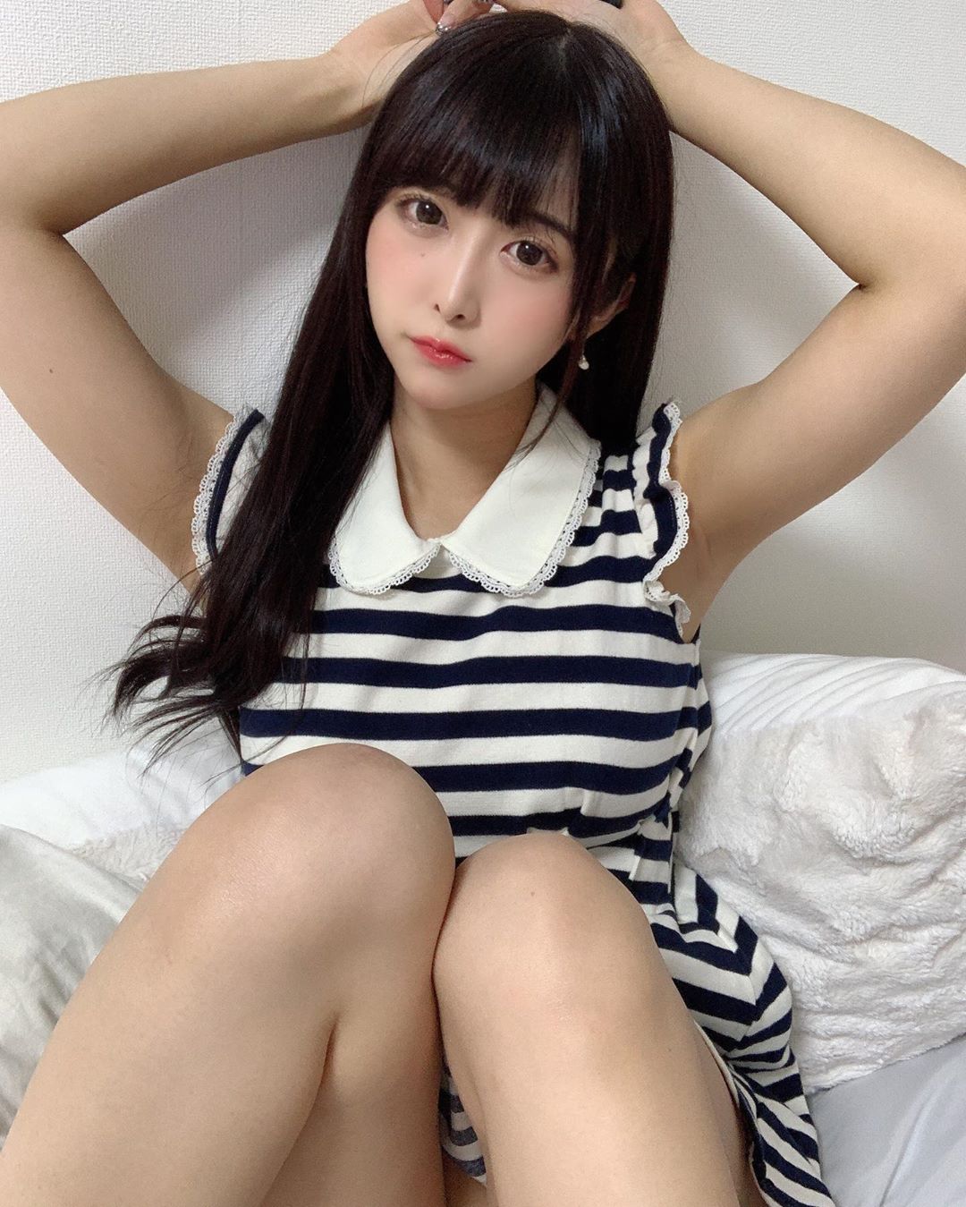 真島なおみ 有著渾圓美乳和修長美腿 容易讓人失血過多-第1章-图片9