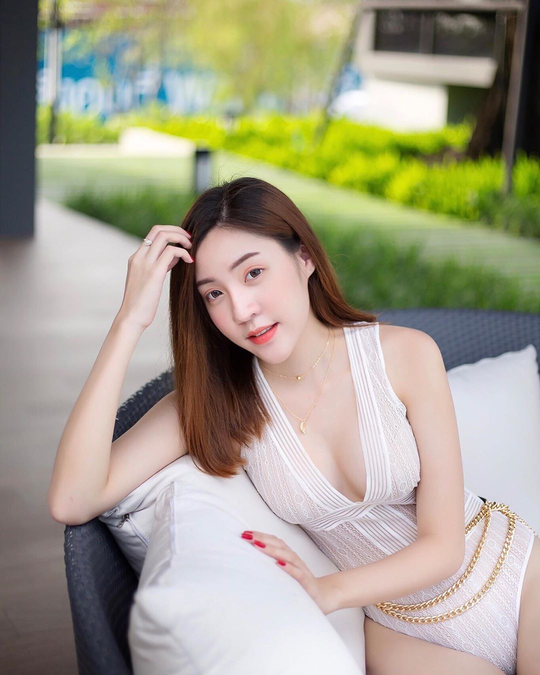 清純外表白皙美肌 靦腆微笑讓網友秒圈粉-第1章-图片13