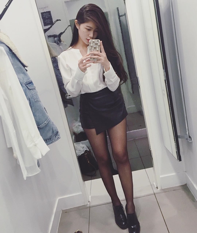 渾圓飽滿的氣質正妹 Chienwei Hah-第1章-图片7