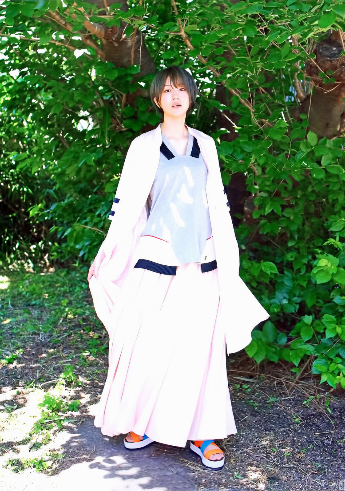 【欅坂４６】土生瑞穂 夏のワンピース-第1章-图片8