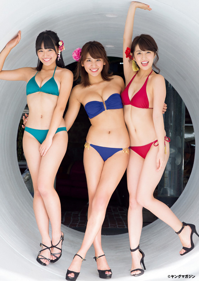 2016年1月1日 【寫真】淺川梨奈、久松郁實、柳百合菜以美乳賀新年招福 (有片)-第1章-图片9