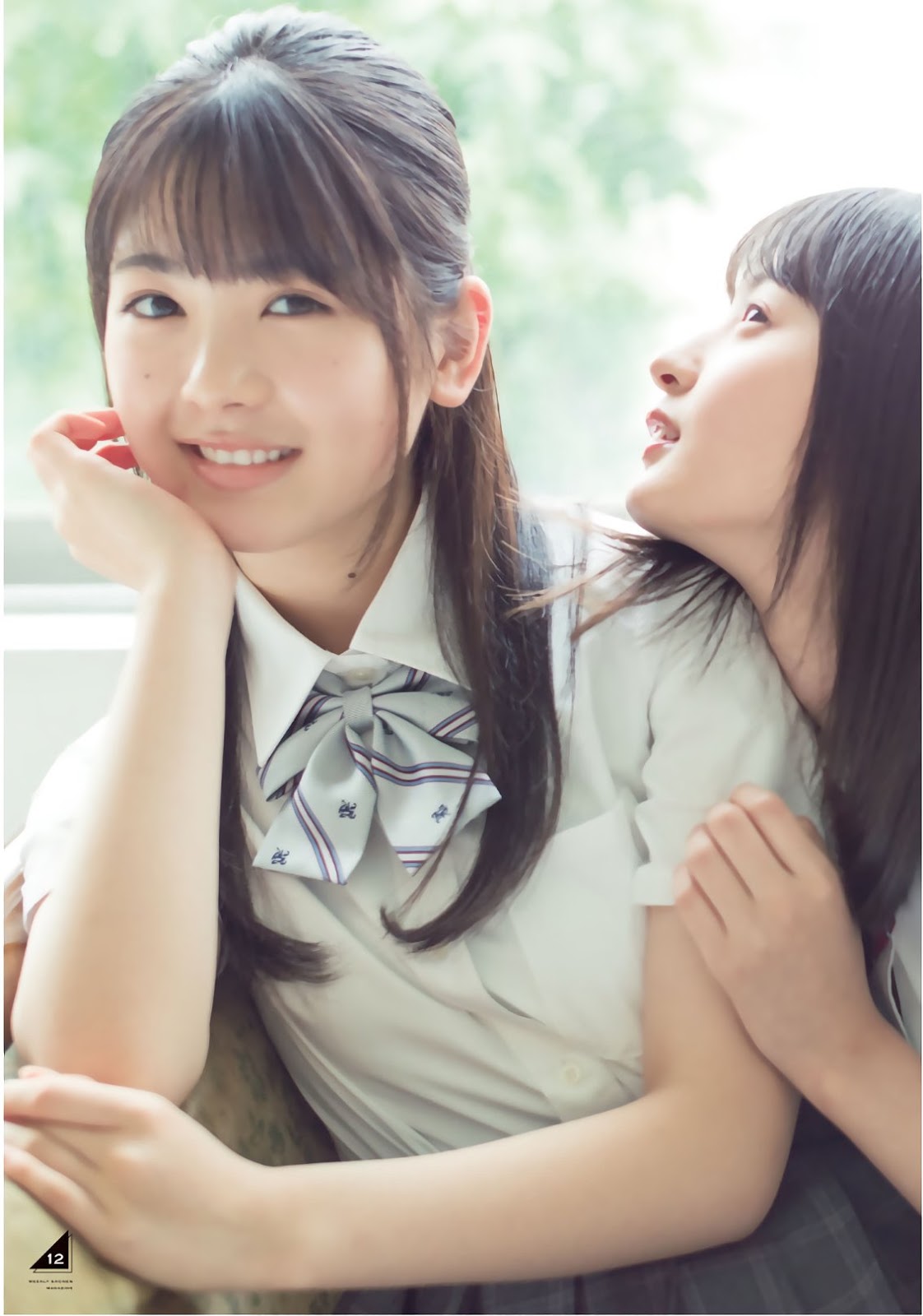 遠藤さくら,筒井あやめ,賀喜遙香 少年マガジン 2019年38-第1章-图片5