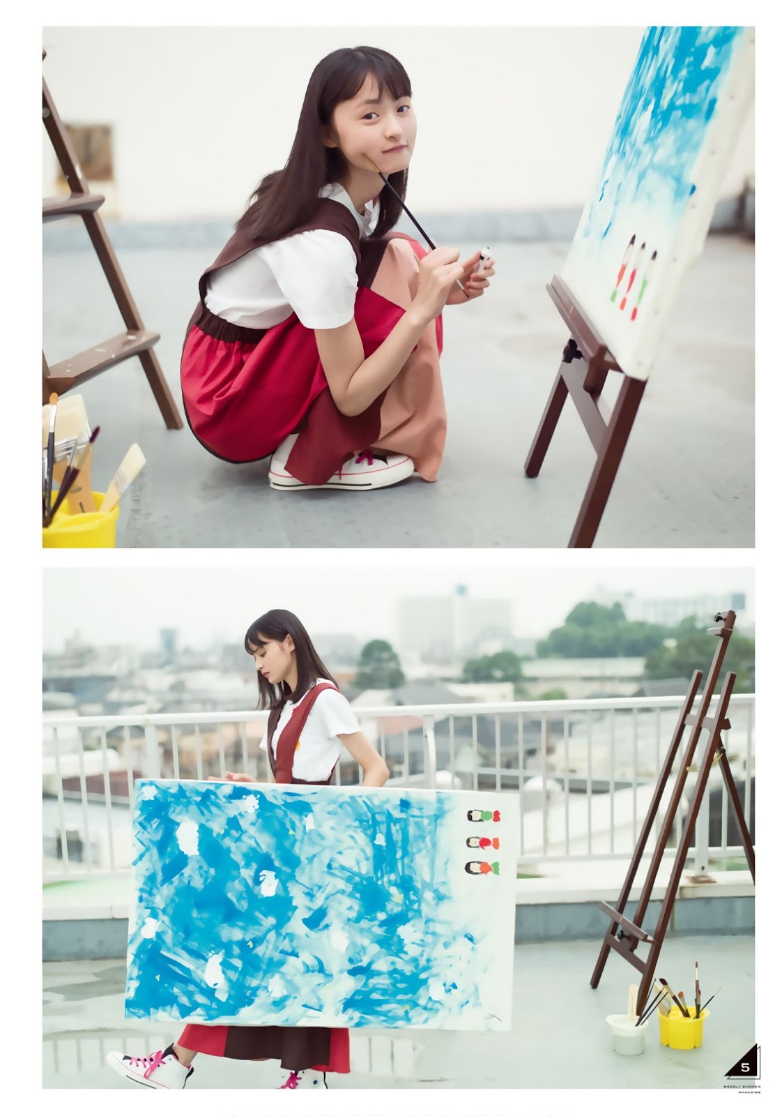 遠藤さくら,筒井あやめ,賀喜遙香 少年マガジン 2019年38-第1章-图片11