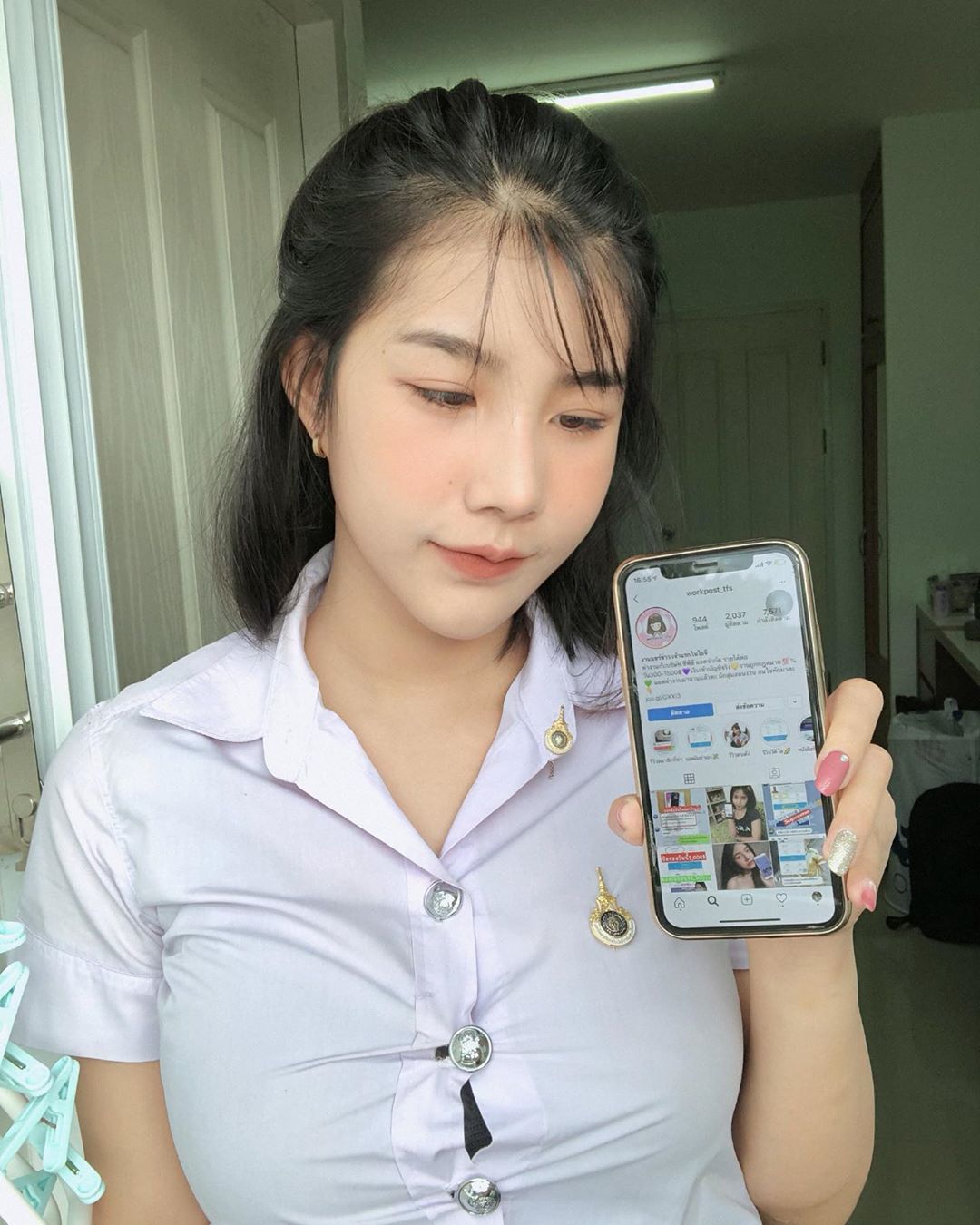 短髮俏妞衣服緊繃 飄出極致醇濃奶香味-第1章-图片5