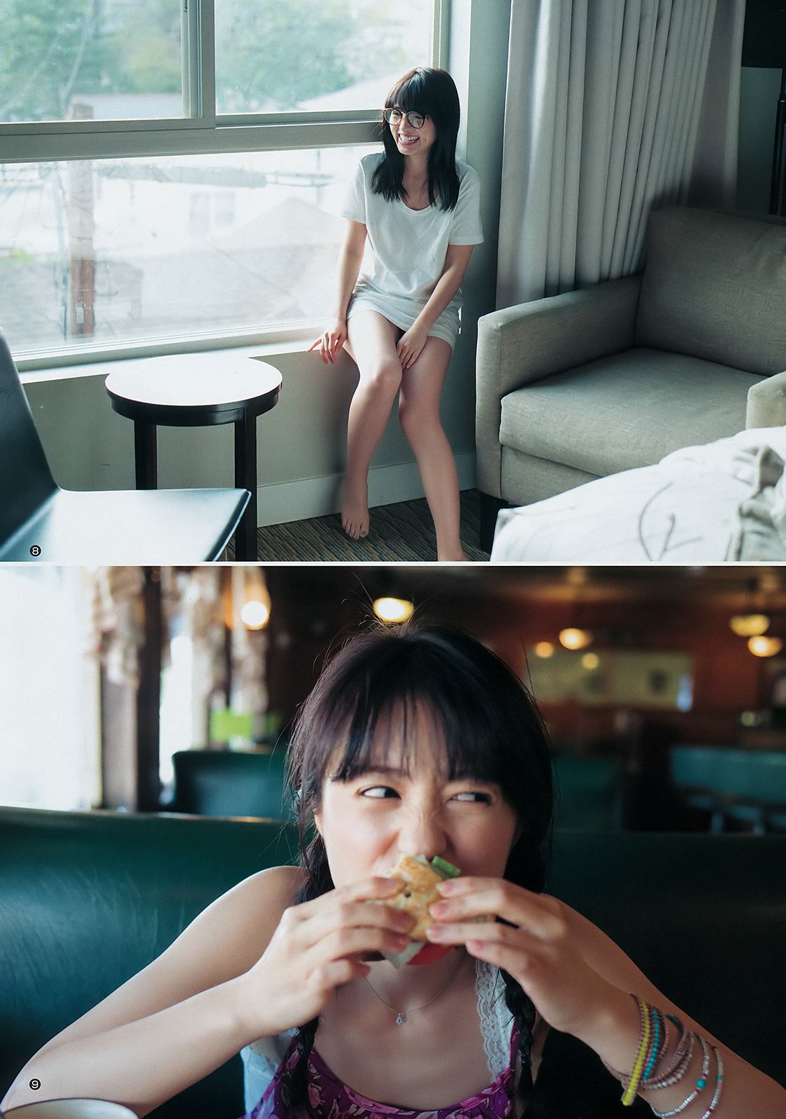 Weekly Young Jump 2018年No.33 逢田梨香子 アンジェラ芽衣-第1章-图片6