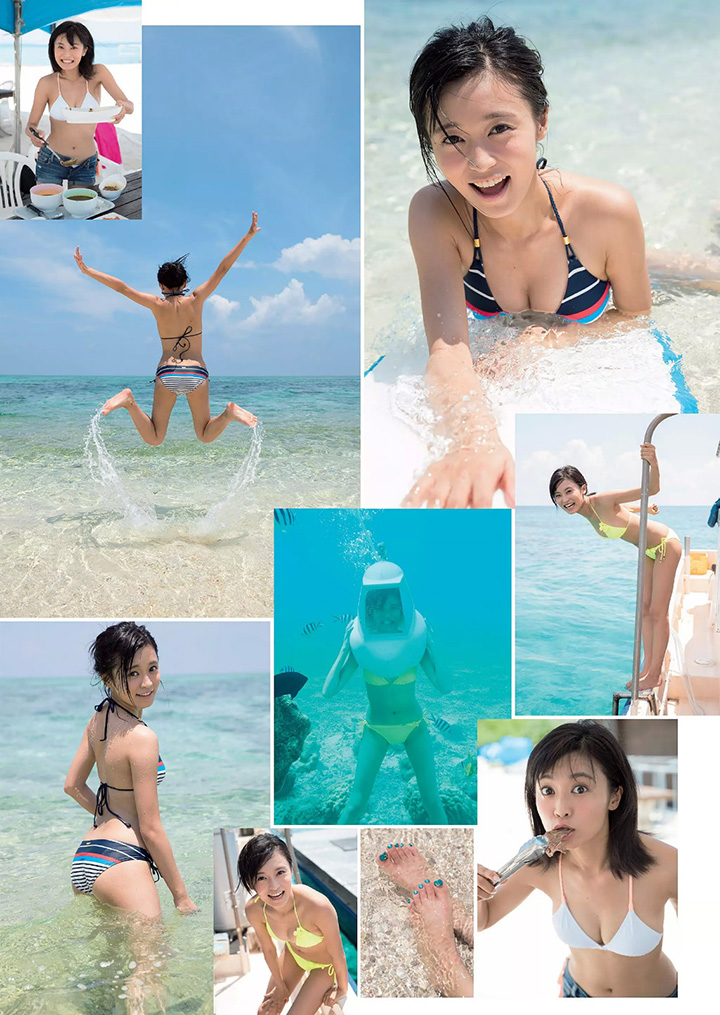 2016年9月5日 【寫真】小島瑠璃子放送陽光笑容及性感身段-第1章-图片4