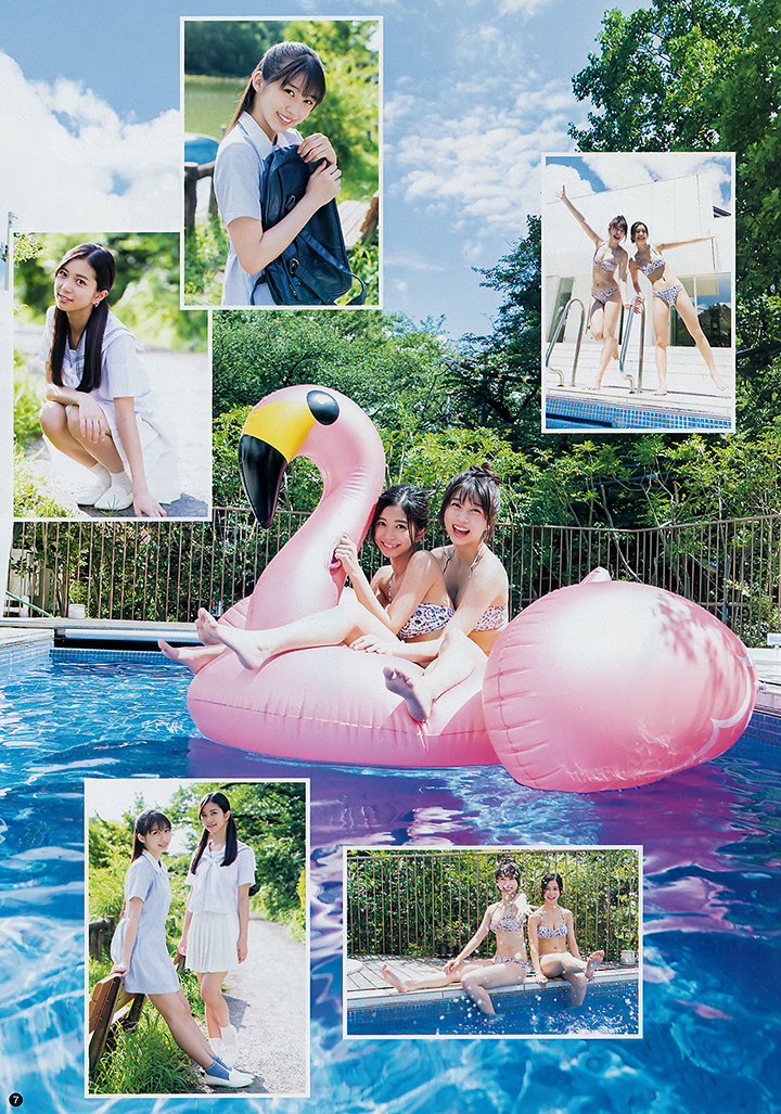 2018年9月17日 【寫真】牧野真莉愛井上玲音早安家族未來皇牌清純黑直髮性感競演 (36P,片)-第1章-图片7