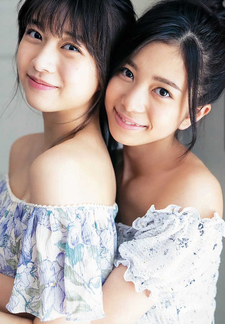 2018年9月17日 【寫真】牧野真莉愛井上玲音早安家族未來皇牌清純黑直髮性感競演 (36P,片)-第1章-图片16