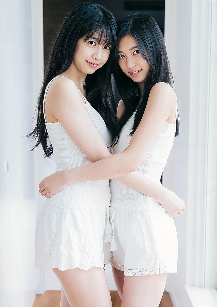 2018年9月17日 【寫真】牧野真莉愛井上玲音早安家族未來皇牌清純黑直髮性感競演 (36P,片)-第1章-图片20