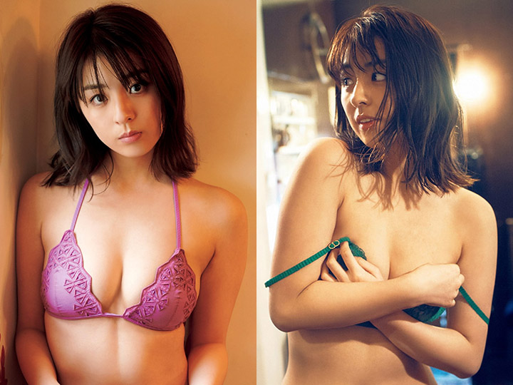 2019年7月8日【寫真】柳百合菜全裸露點演出電影後人氣上升再秀E奶增曝光率 (39P,片)-第1章-图片1