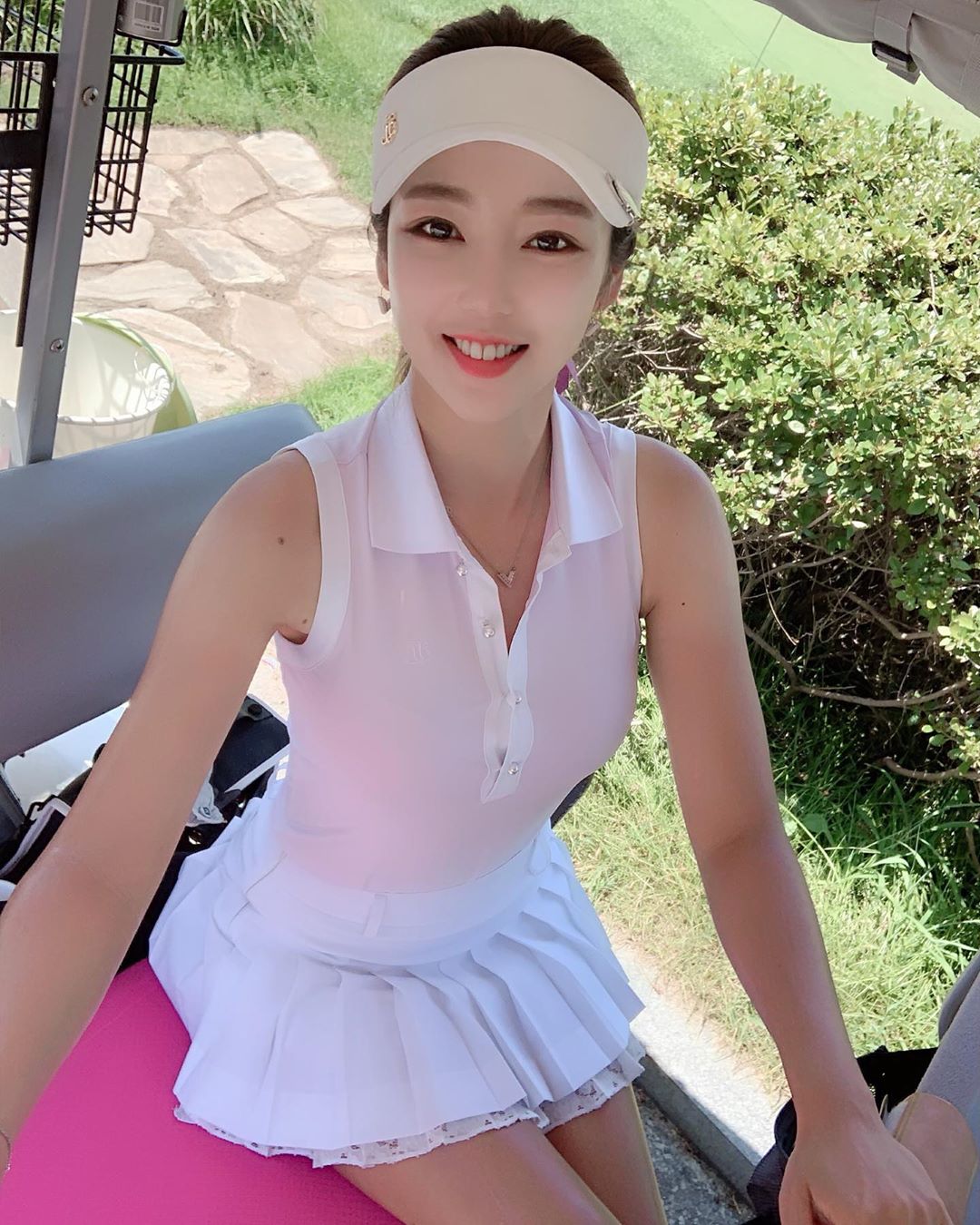 高爾夫界表特女神 逆天美腿邪惡視角大飽眼福-第1章-图片10