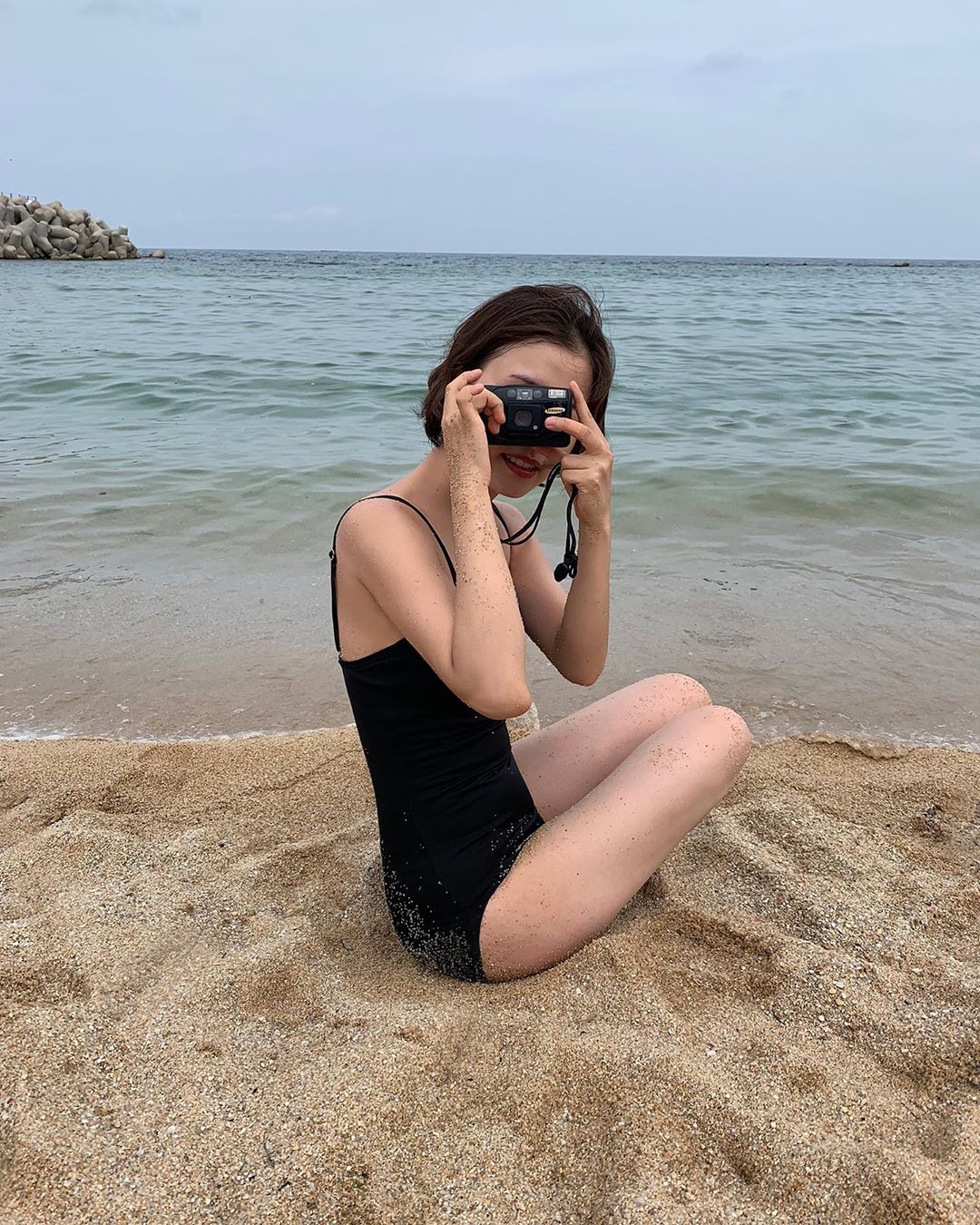 空靈長相飄仙氣 短髮韓國姊姊讓網友求關注-第1章-图片3