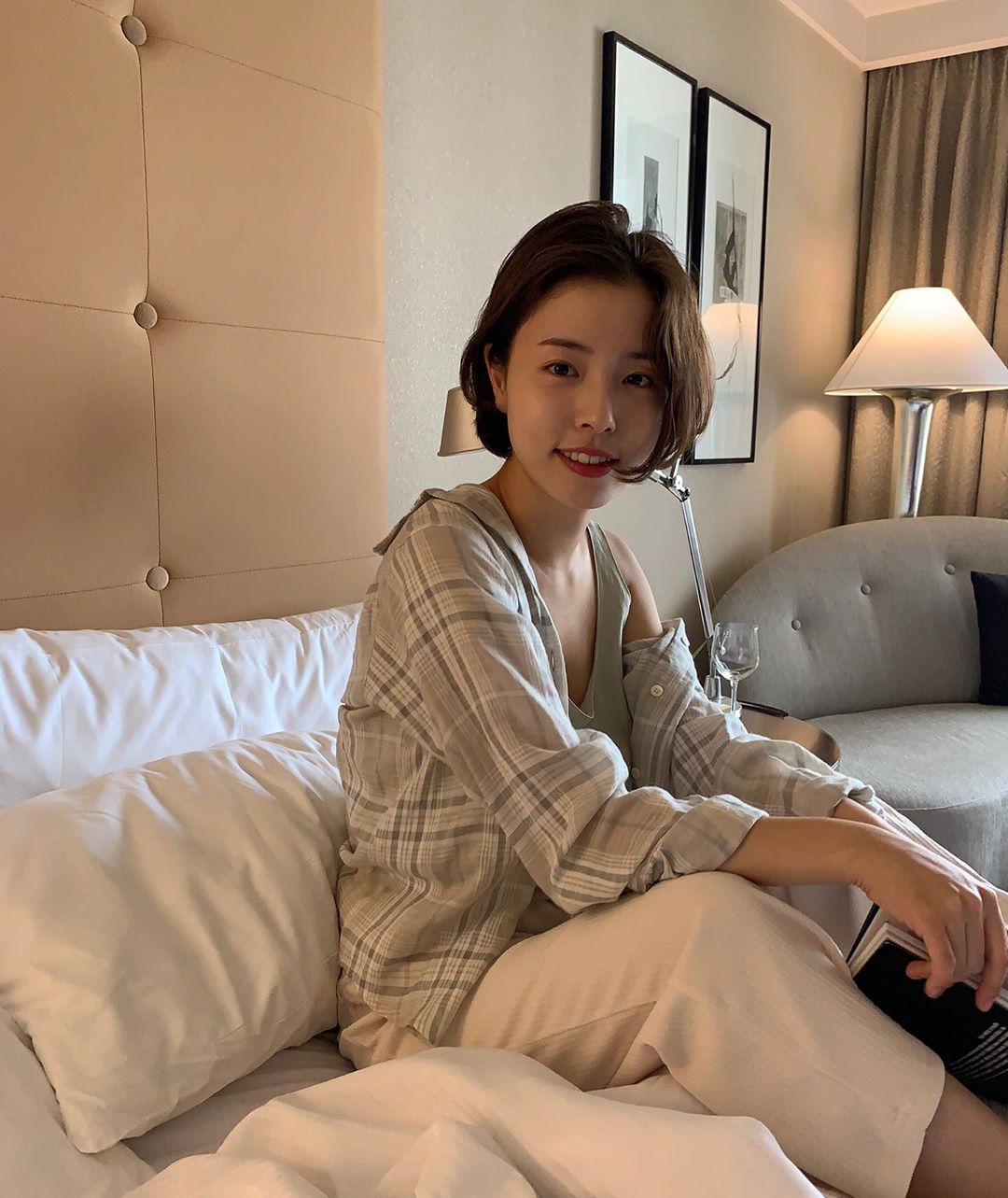 空靈長相飄仙氣 短髮韓國姊姊讓網友求關注-第1章-图片6