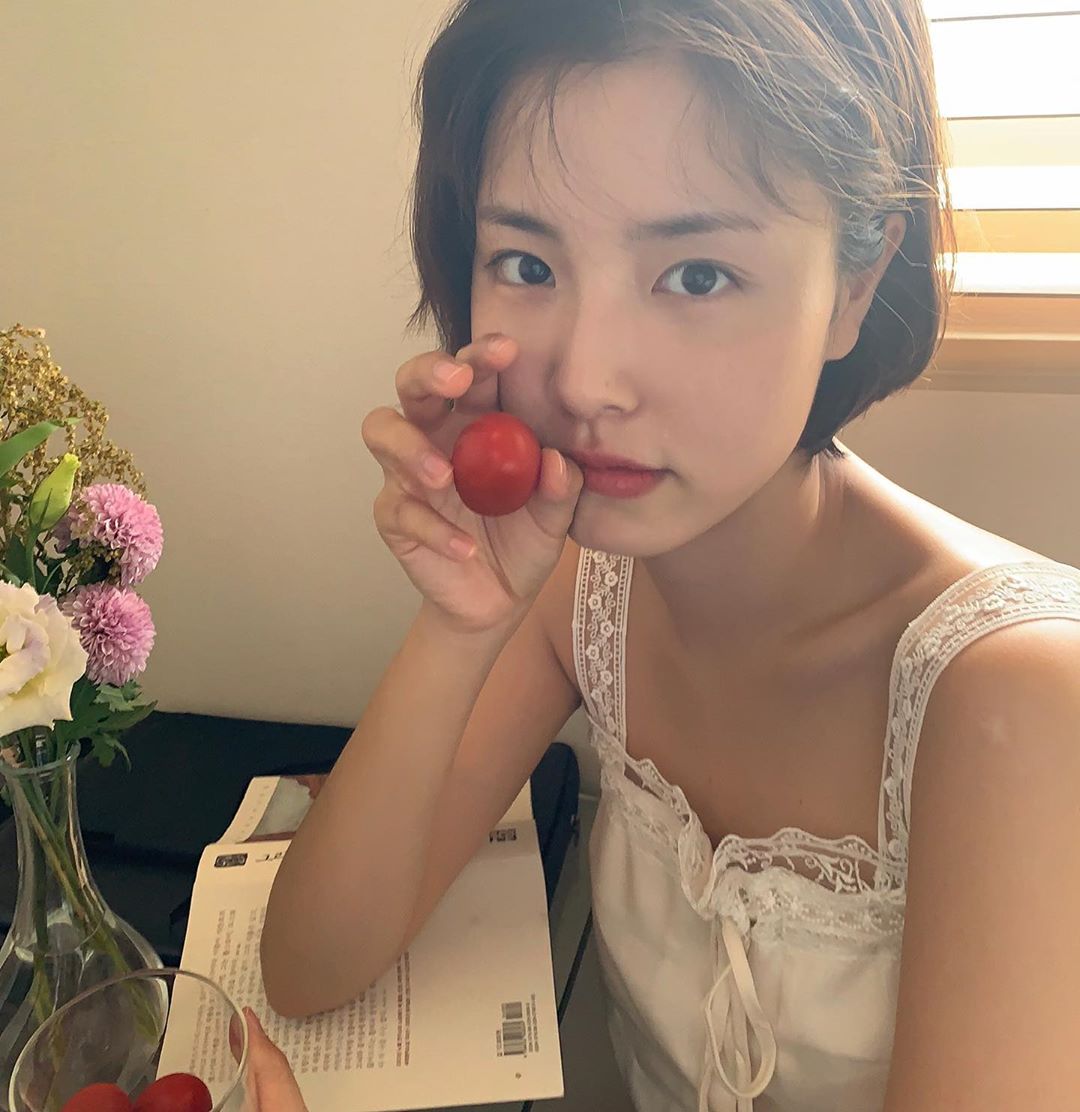 空靈長相飄仙氣 短髮韓國姊姊讓網友求關注-第1章-图片7