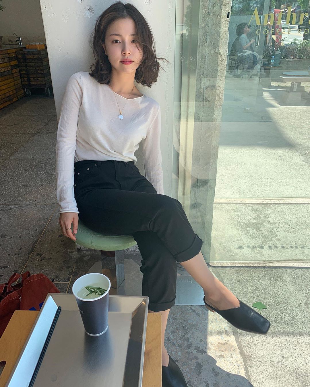 空靈長相飄仙氣 短髮韓國姊姊讓網友求關注-第1章-图片18