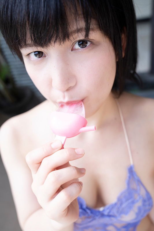 加賀美あみ、理系女子大生新人グラドル加賀美あみ、普段からは想像できない大膽露出...-第1章-图片4