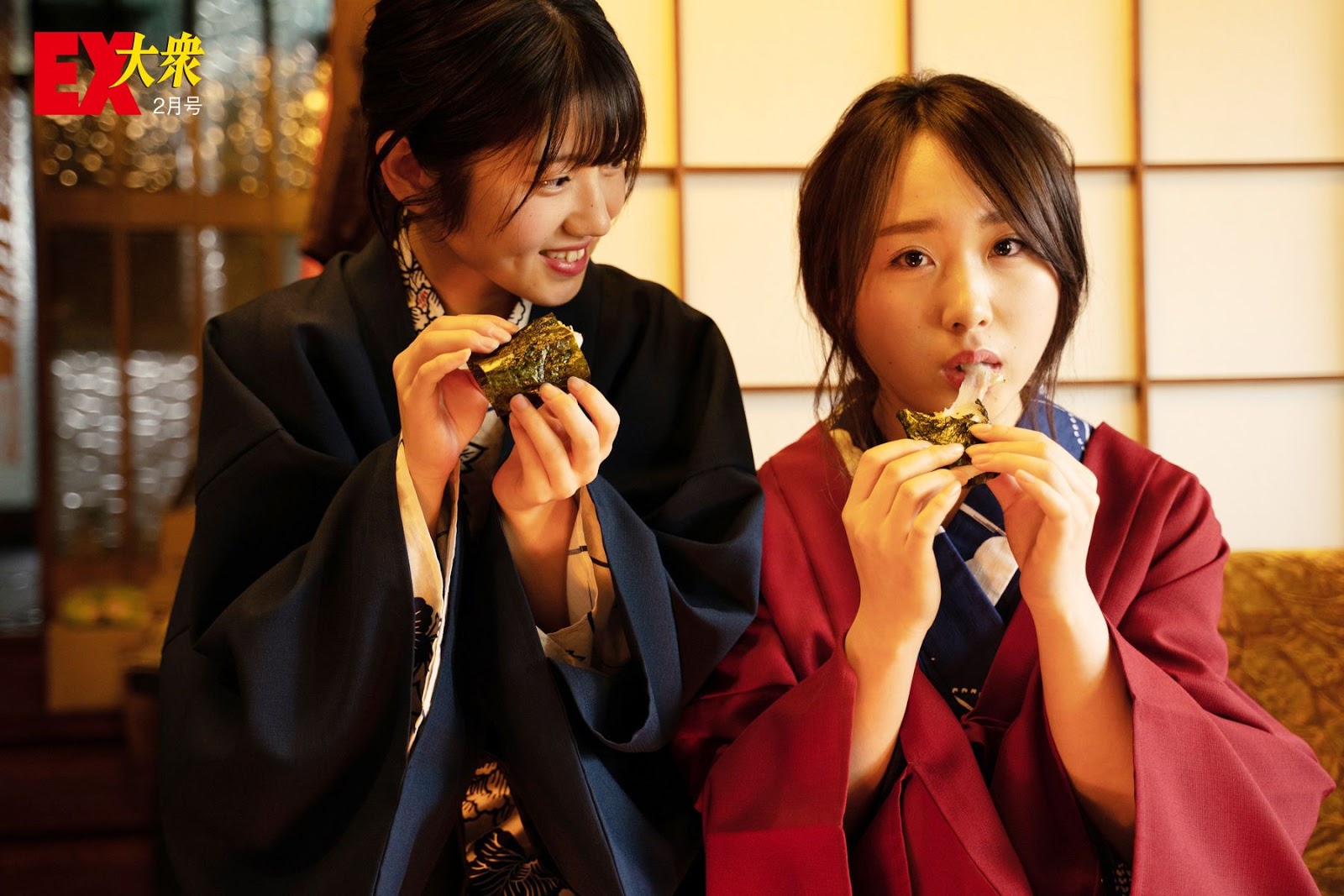 Juri Takahashi 高橋朱里, Yuiri Murayama 村山彩希, ExTaishu 2019 No.02 (EX大衆 2019年2月號)-第1章-图片12