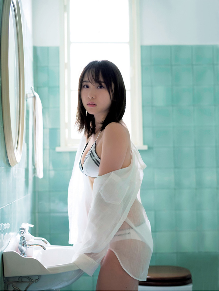 2018年7月5日【寫真】AKB高橋朱里連續三年打入選拔乘勢推出寫真集挑戰成熟性感 (31P,片)-第1章-图片3